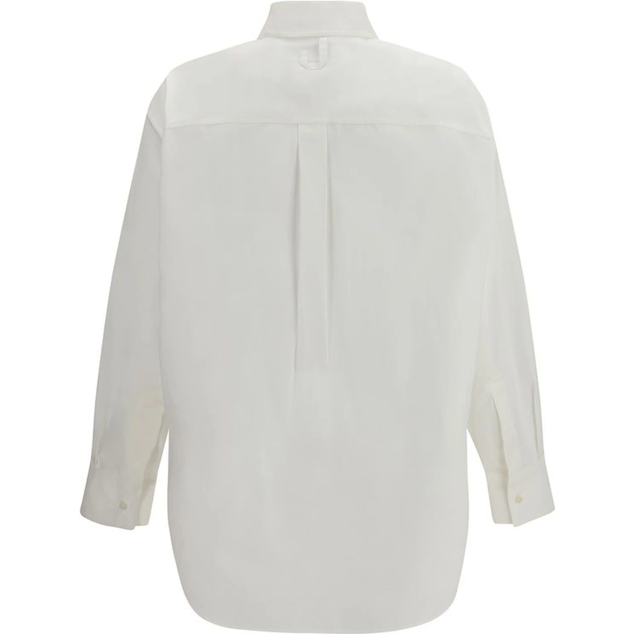White Cotton Dress Shirt