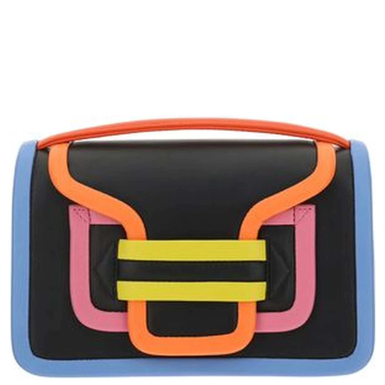 Multicolor Calf Leather Bos Taurus Shoulder Bag
