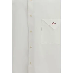 White Cotton Dress Shirt