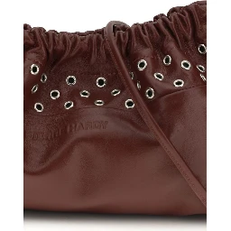 Bordeaux Calf Leather Bos Taurus Shoulder Bag