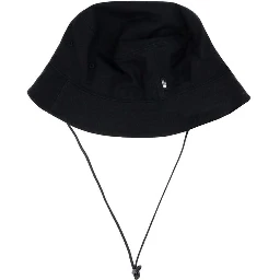 Black Cotton Bucket Hat