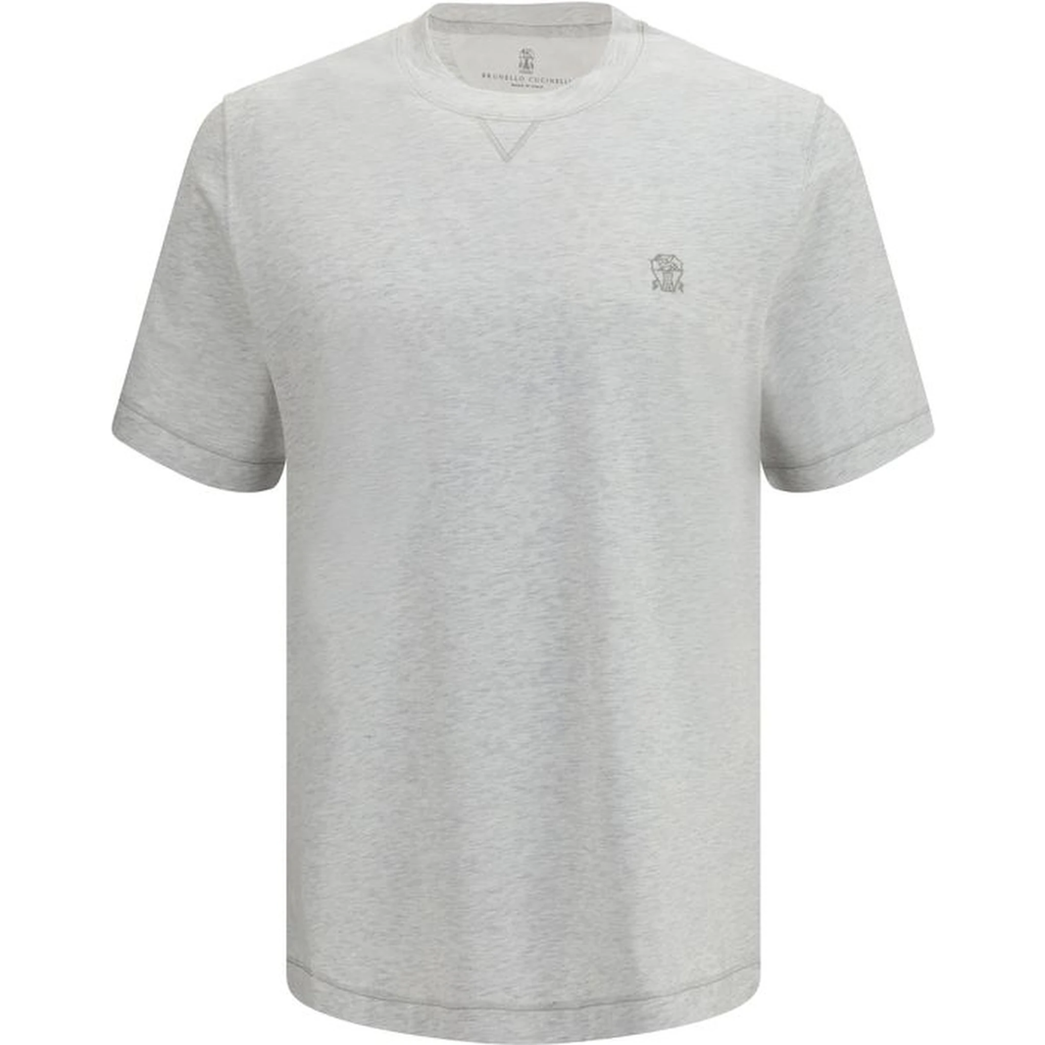 Gray Cotton T-Shirt