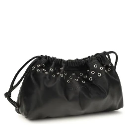 Black Calf Leather Bos Taurus Shoulder Bag