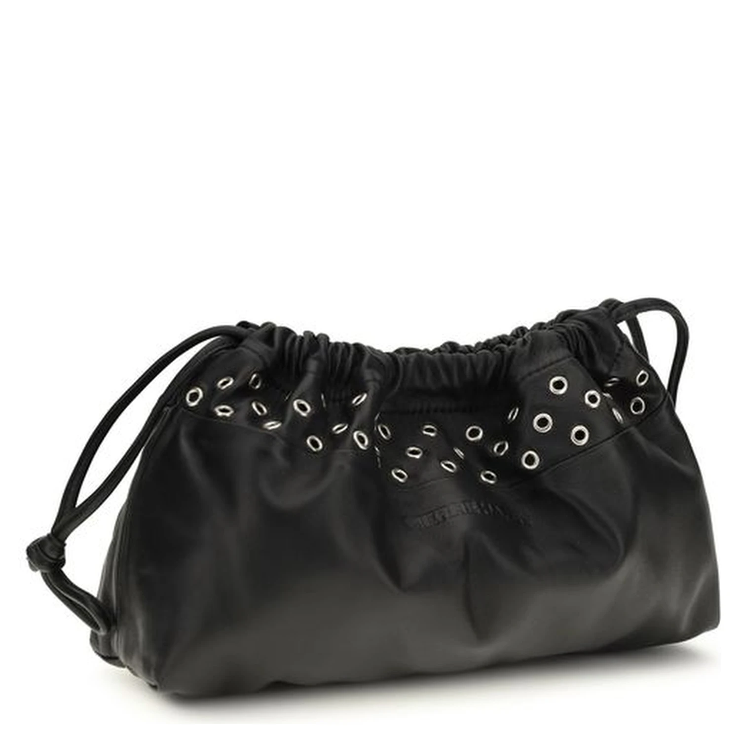 Black Calf Leather Bos Taurus Shoulder Bag