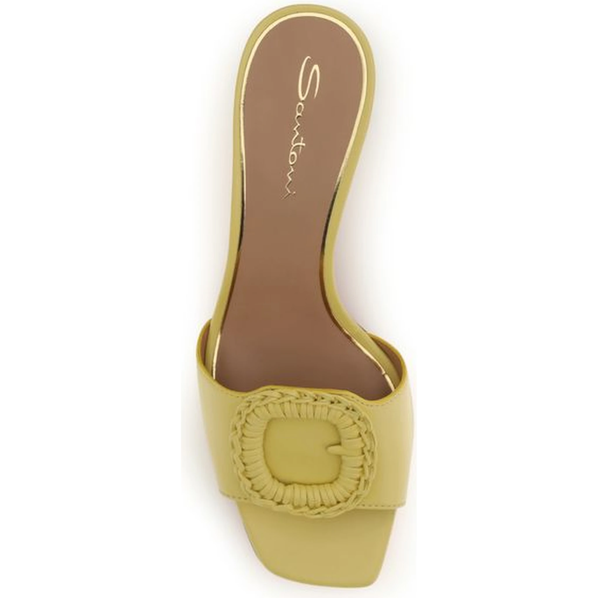 Bicolor Calf Leather Bos Taurus Mules