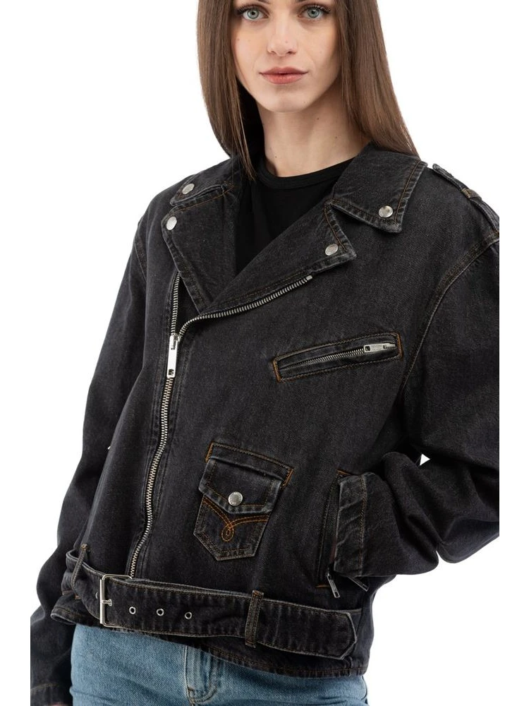 Multicolor Cotton Denim Jacket alternative