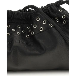 Black Calf Leather Bos Taurus Shoulder Bag