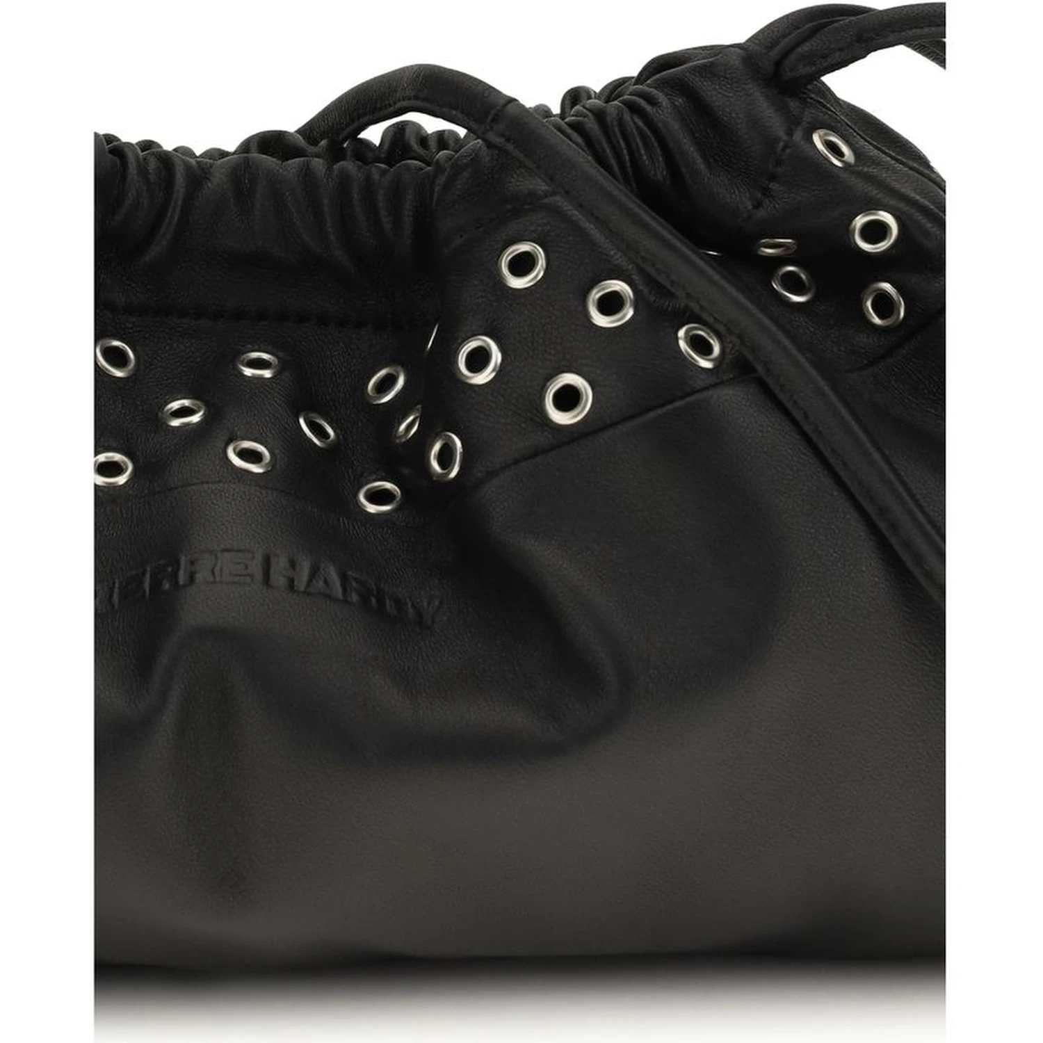 Black Calf Leather Bos Taurus Shoulder Bag