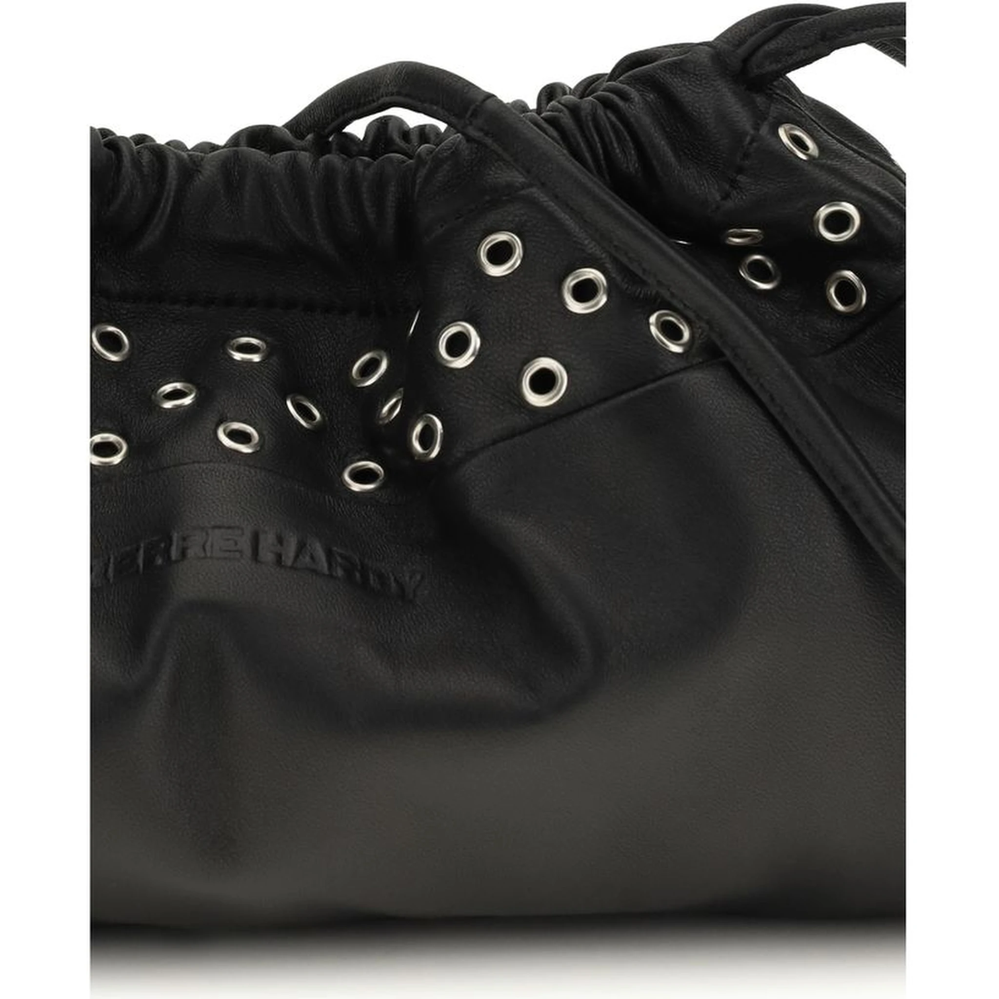 Black Calf Leather Bos Taurus Shoulder Bag