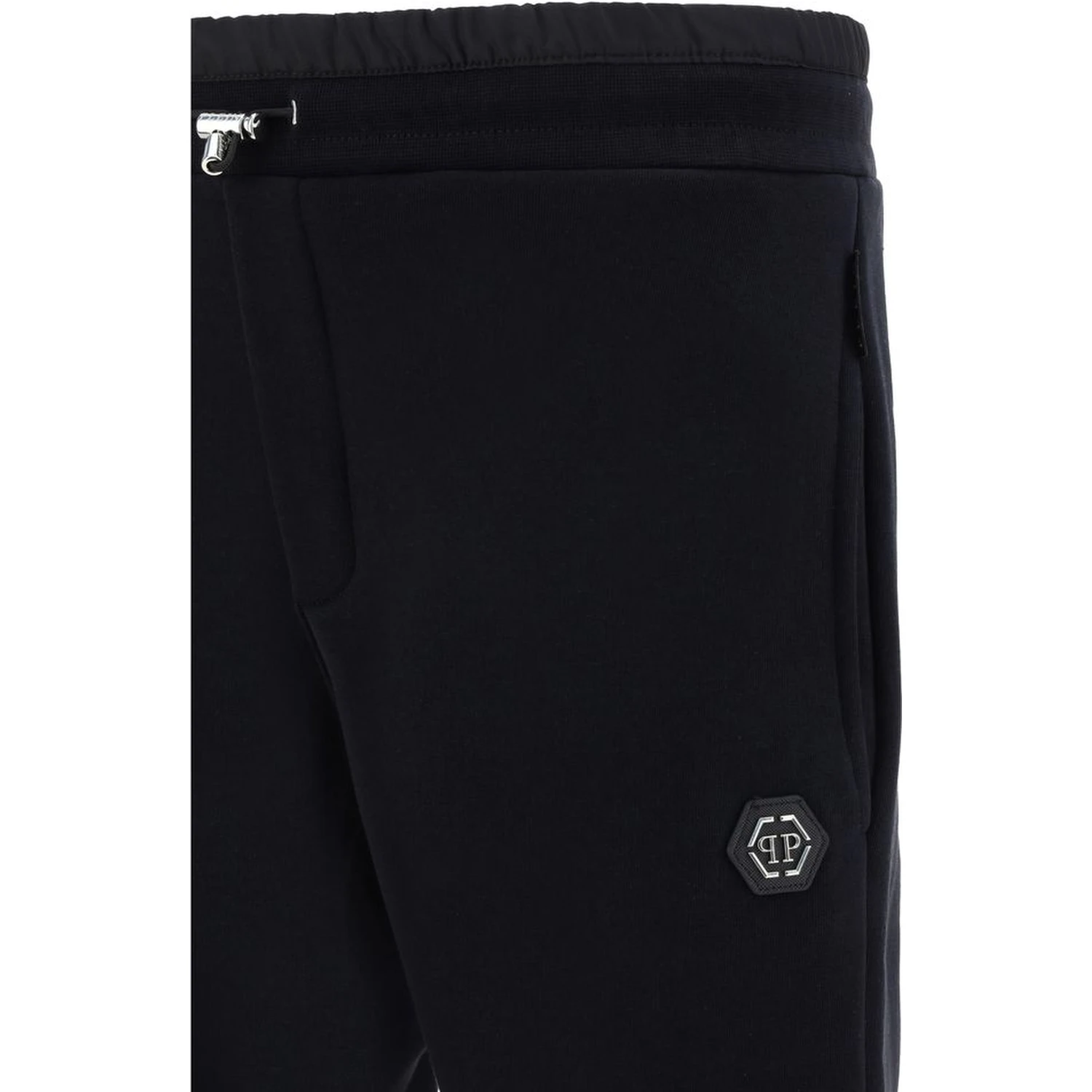 Black Cotton Joggers (Workout Pants)