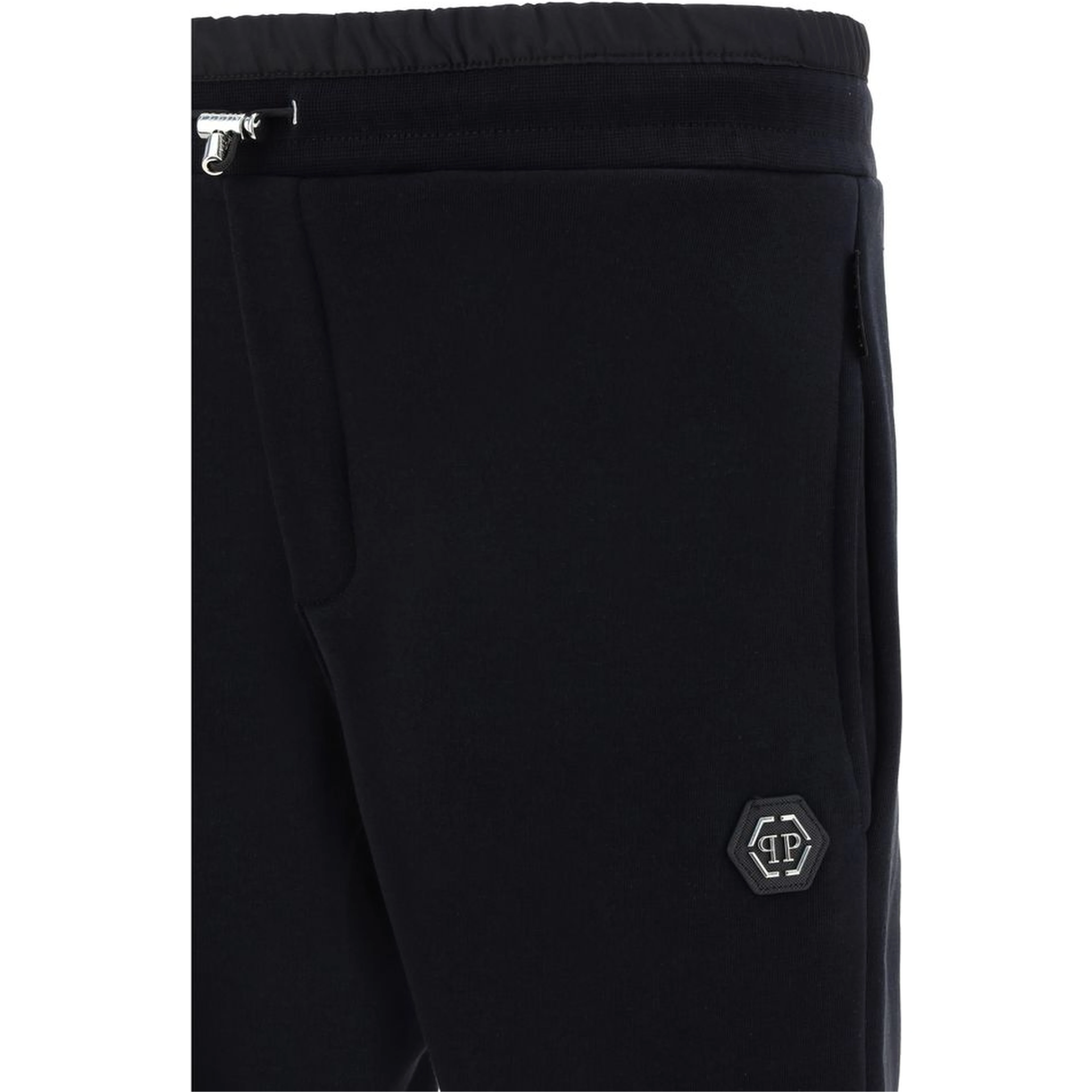 Black Cotton Joggers (Workout Pants)