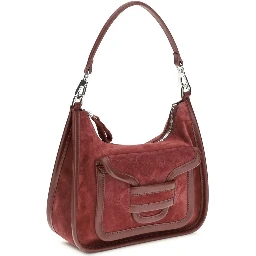 Bordeaux Calf Leather Bos Taurus Shoulder Bag