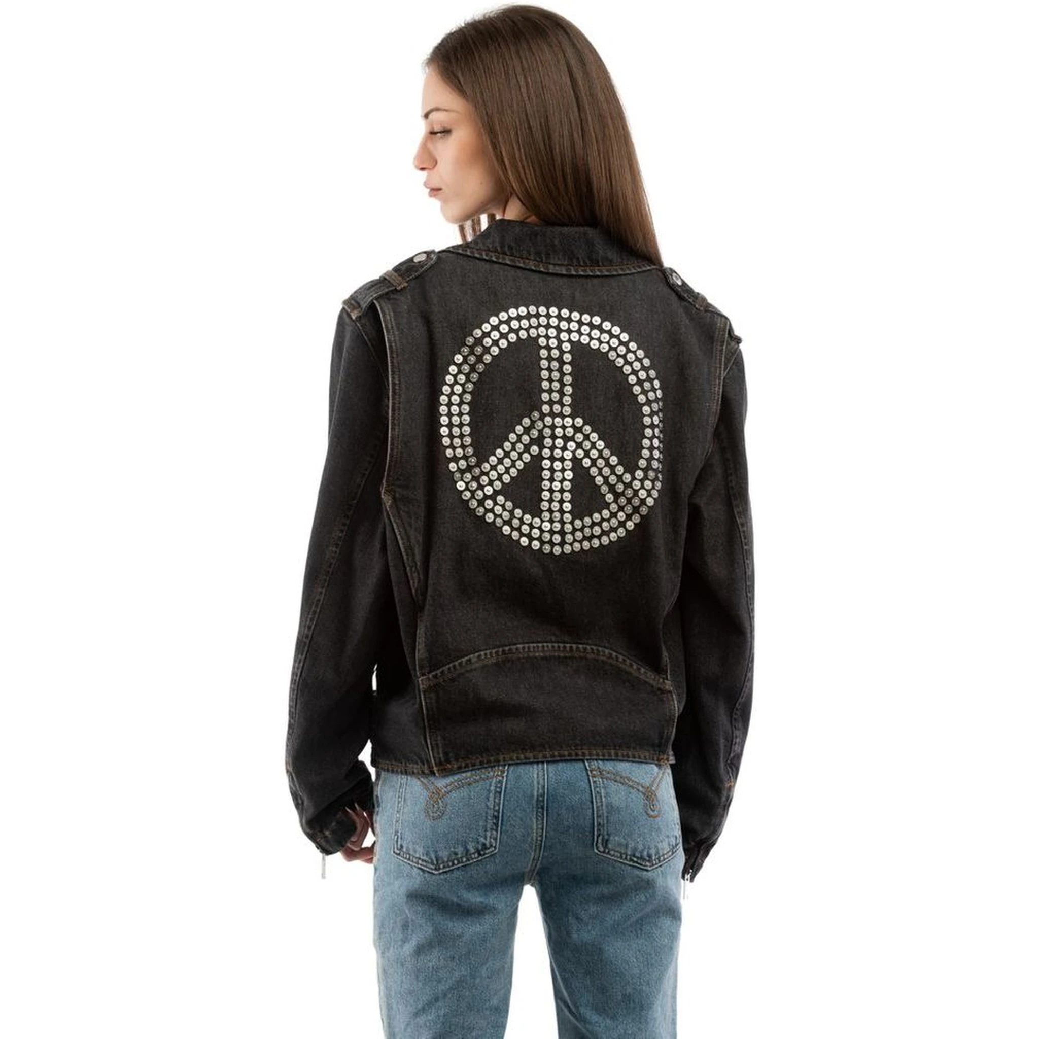 Multicolor Cotton Denim Jacket
