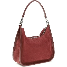 Bordeaux Calf Leather Bos Taurus Shoulder Bag