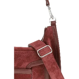 Bordeaux Calf Leather Bos Taurus Shoulder Bag