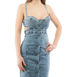 Multicolor Cotton Casual Dress