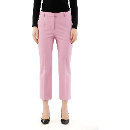 Multicolor Polyester Dress Pants