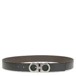 Black Calf Leather Bos Taurus Belt