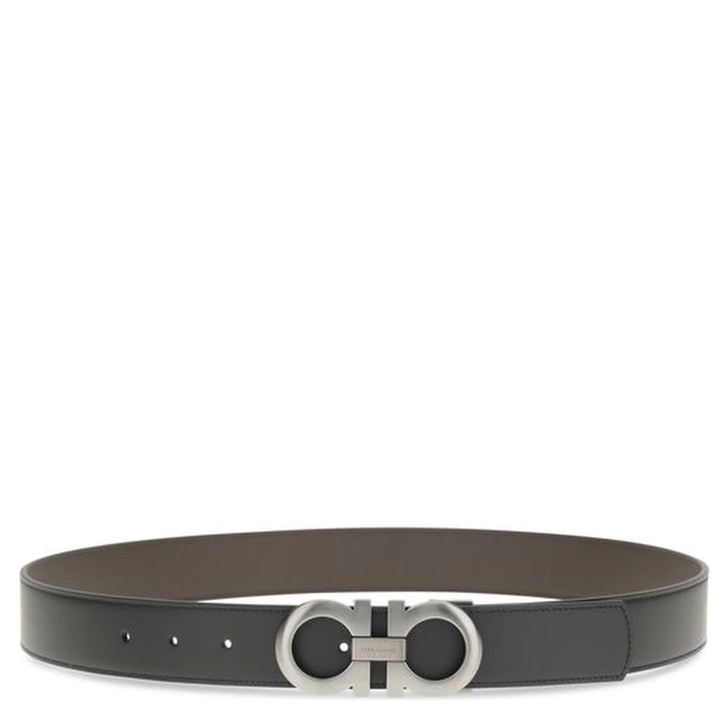 Black Calf Leather Bos Taurus Belt