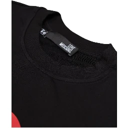 Black Cotton Sweatshirt