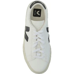 White Calf Leather Bos Taurus Low Top Sneakers