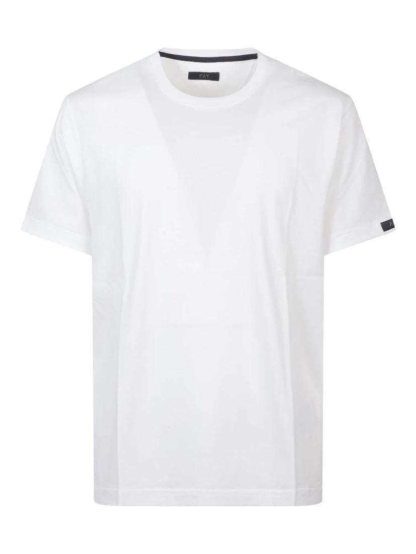 Fay T-shirts and Polos White