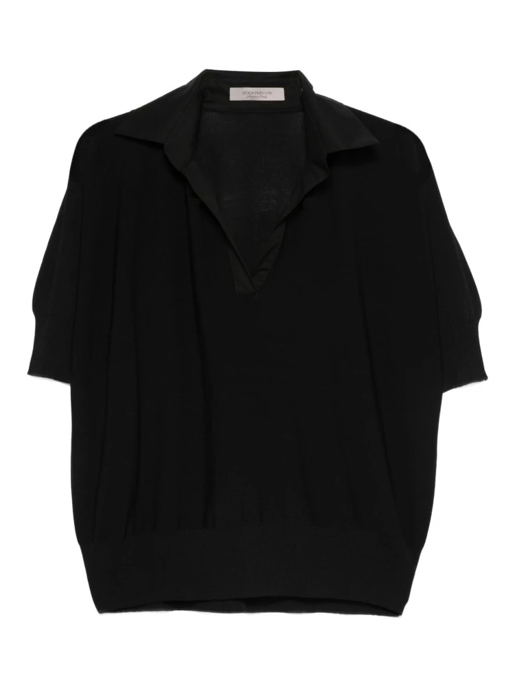 تيشيرتات وبولو سوداء من D EXTERIOR