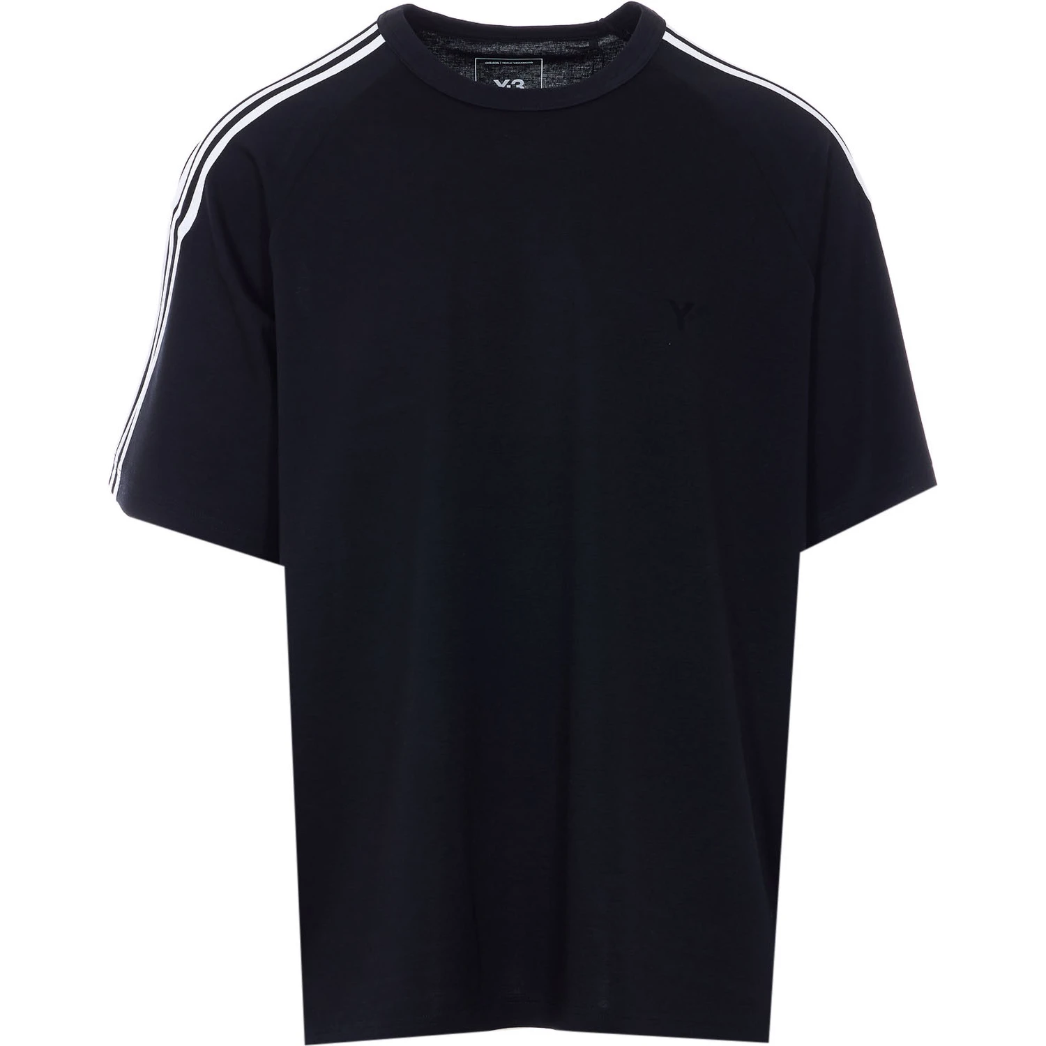 Y-3 T-shirts and Polos Black