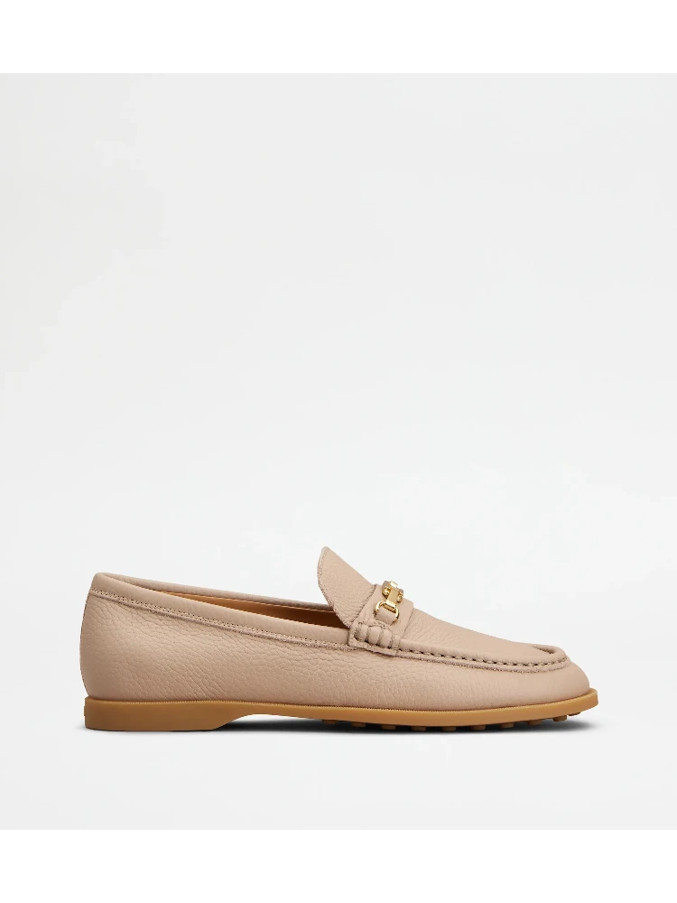 Leather loafers