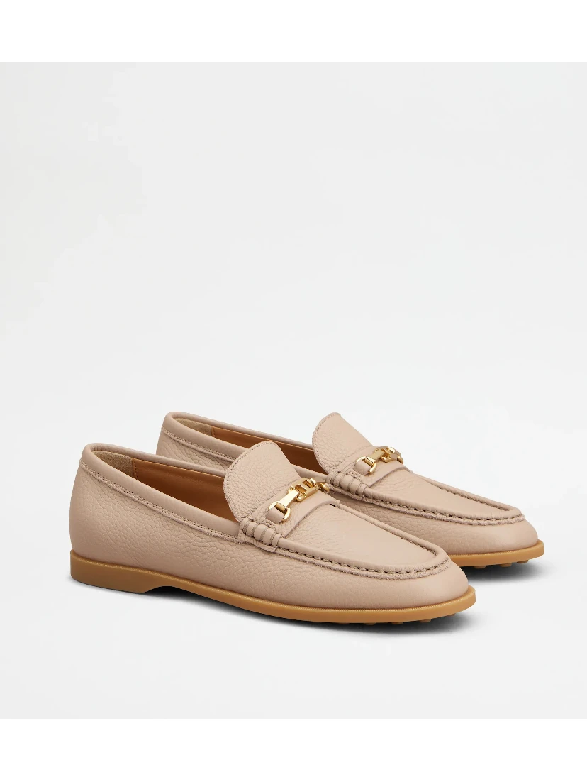 Leather loafers