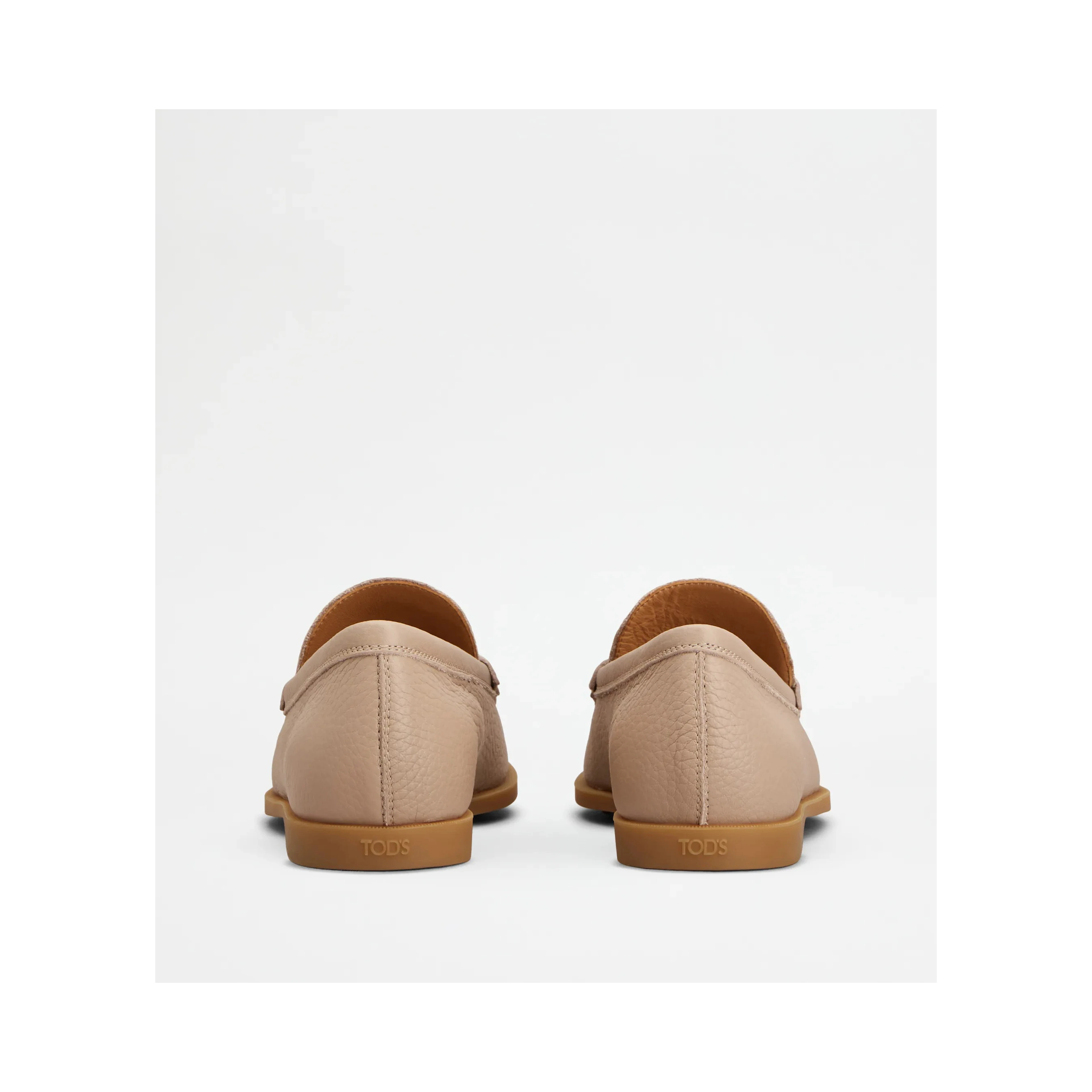 Leather loafers