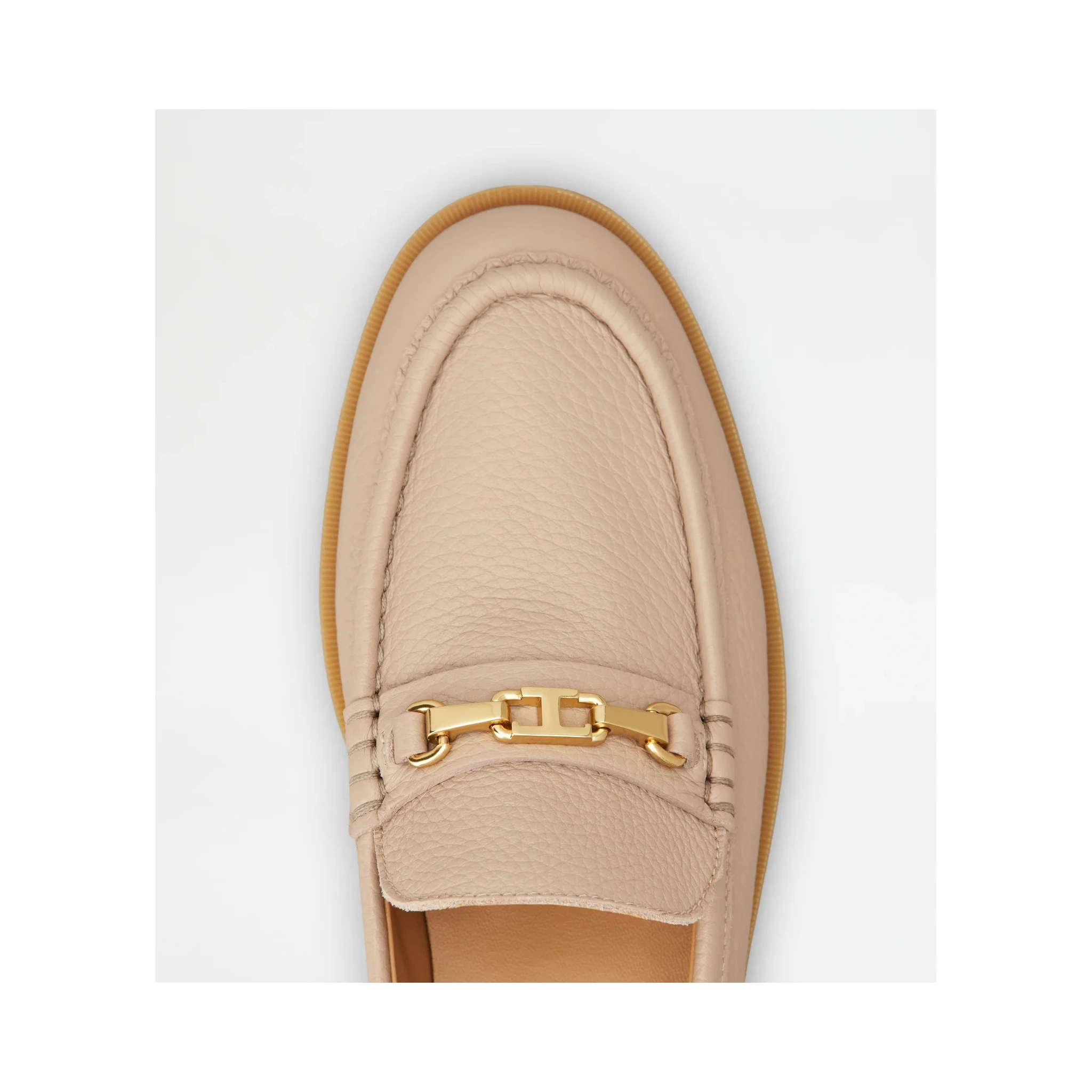 Leather loafers