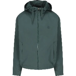 Reversible GG jacket