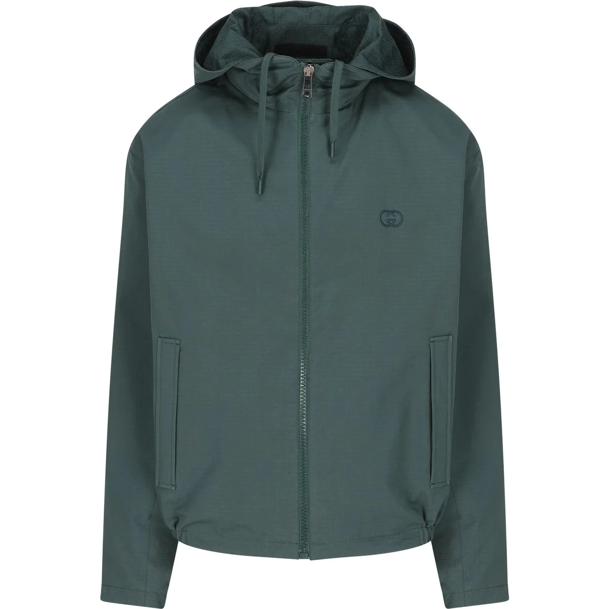 Reversible GG jacket