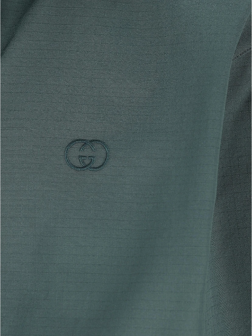 Reversible GG jacket