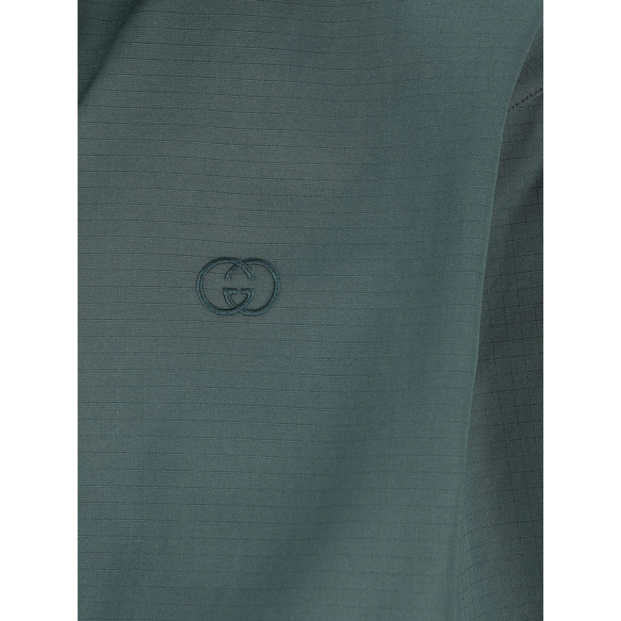 Reversible GG jacket
