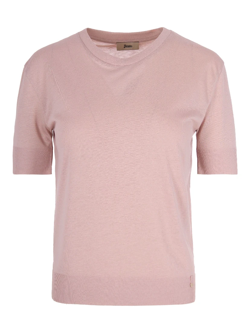 Cotton blend t-shirt