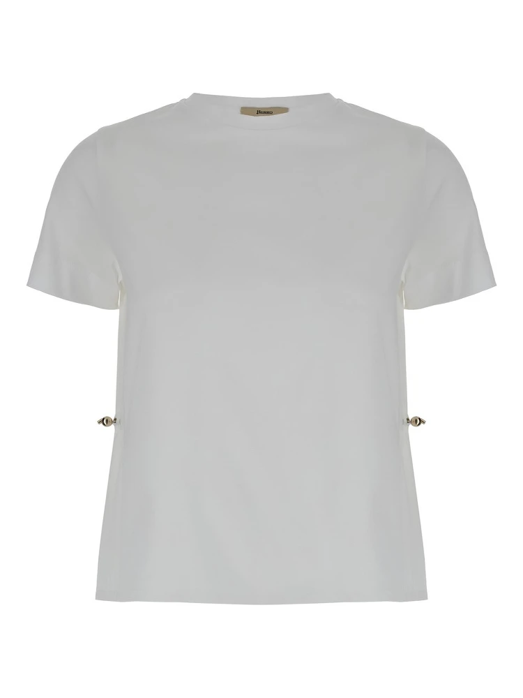 T-shirt with coulisse
