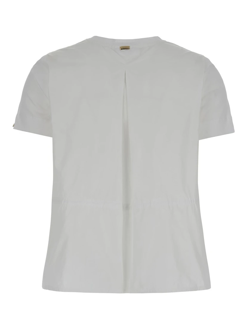 T-shirt with coulisse