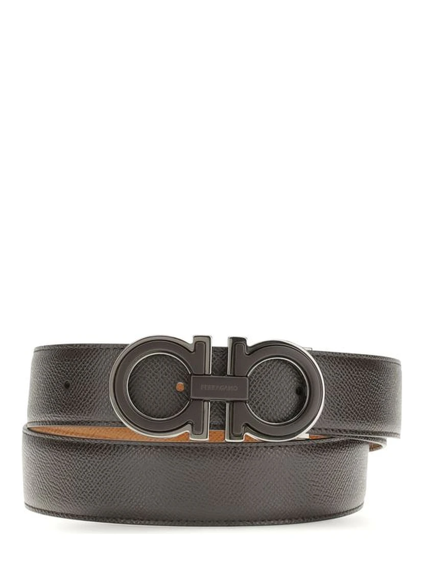 Brown Calf Leather Bos Taurus Regular Belt