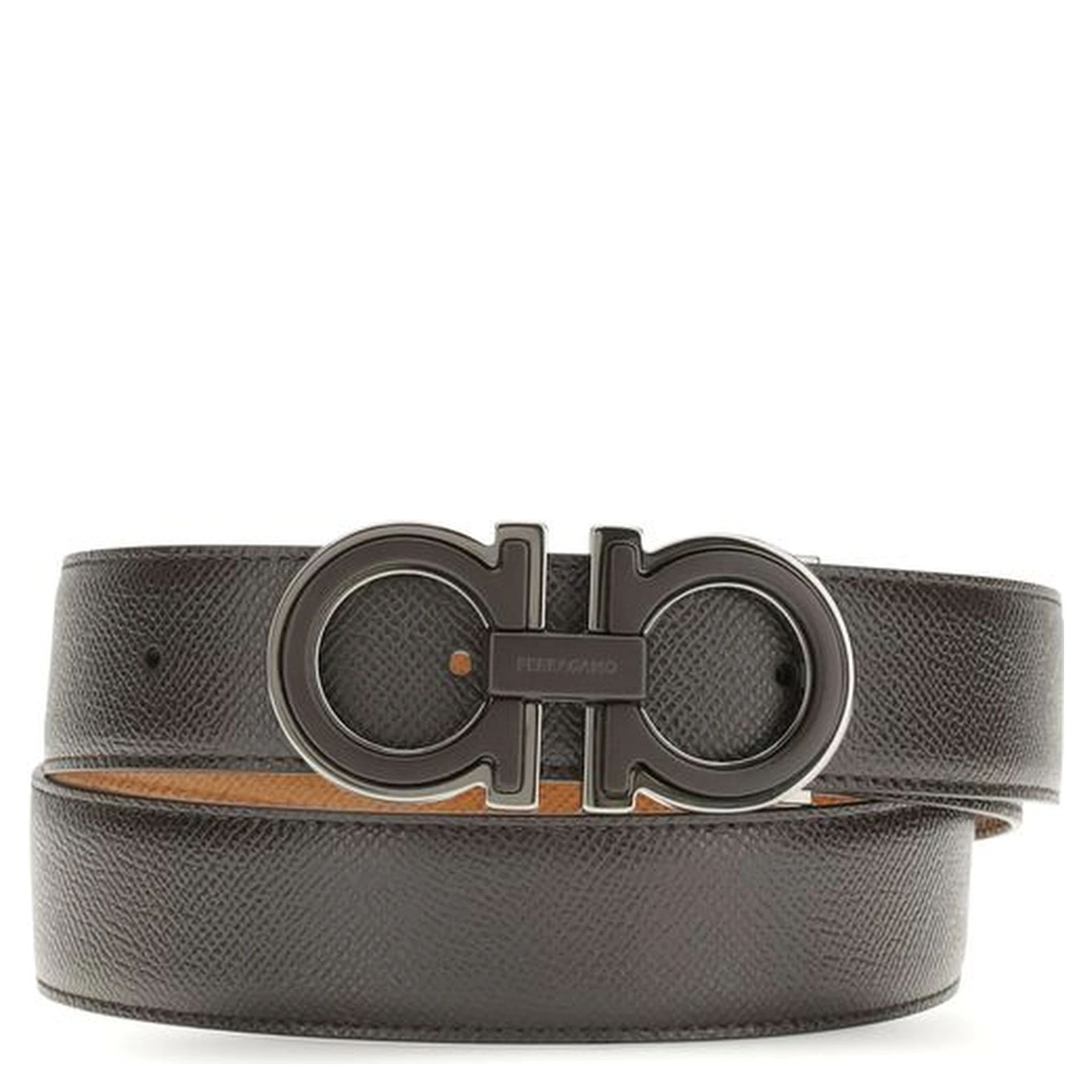 Brown Calf Leather Bos Taurus Regular Belt