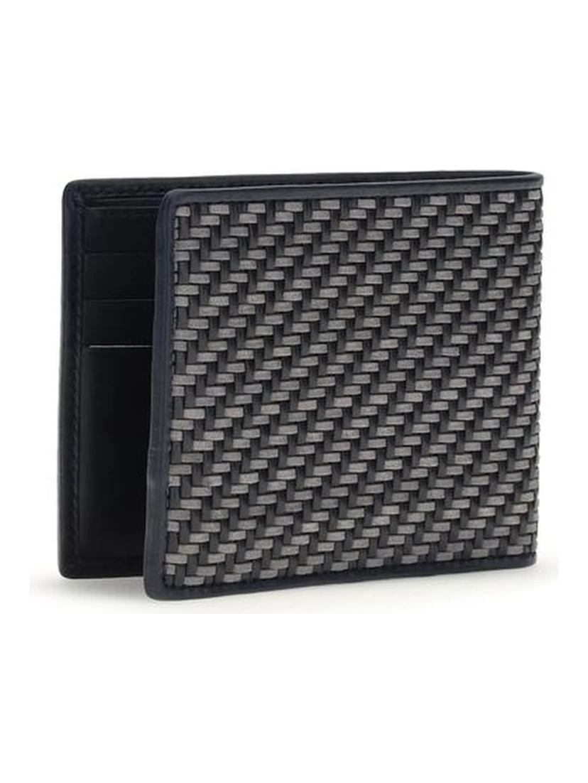 Gray Calf Leather Bos Taurus Wallet