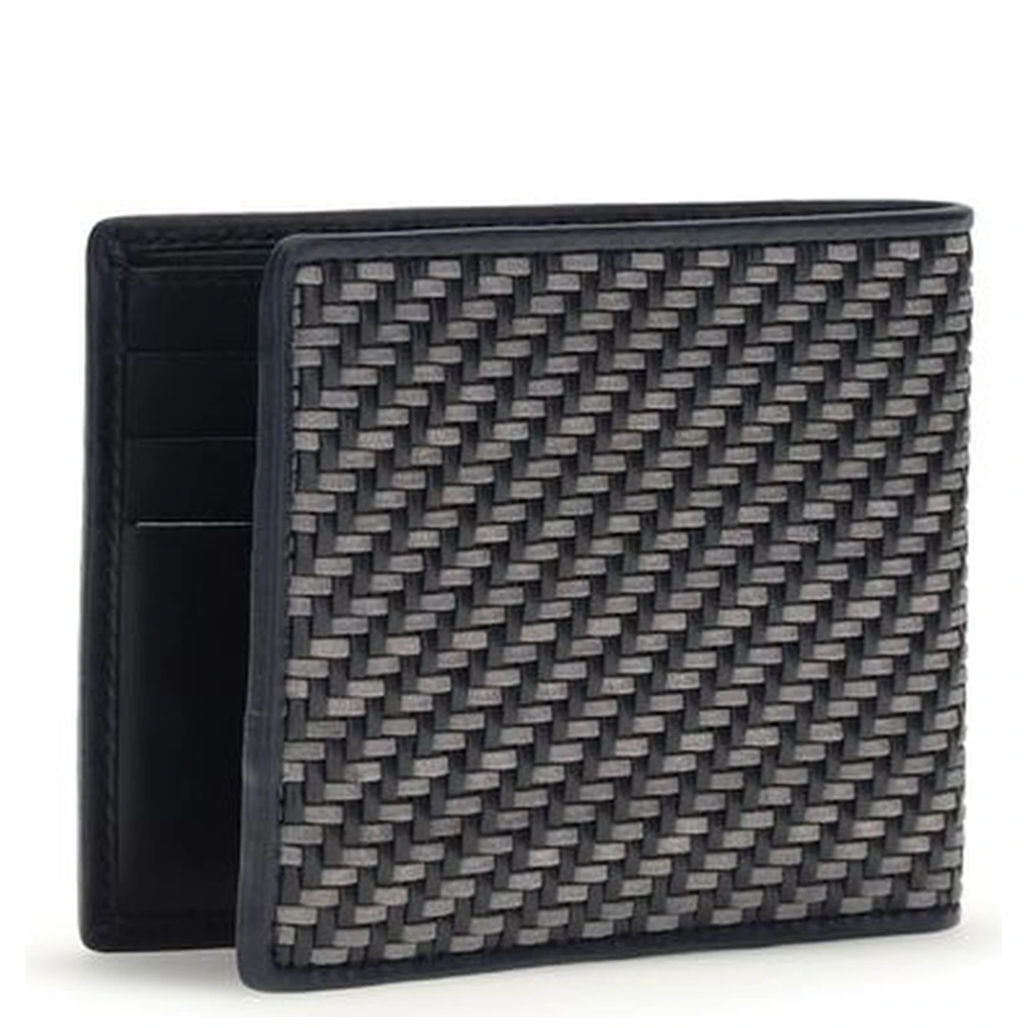Gray Calf Leather Bos Taurus Wallet