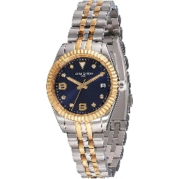 Gray Stainless Steel Bracelet Watch