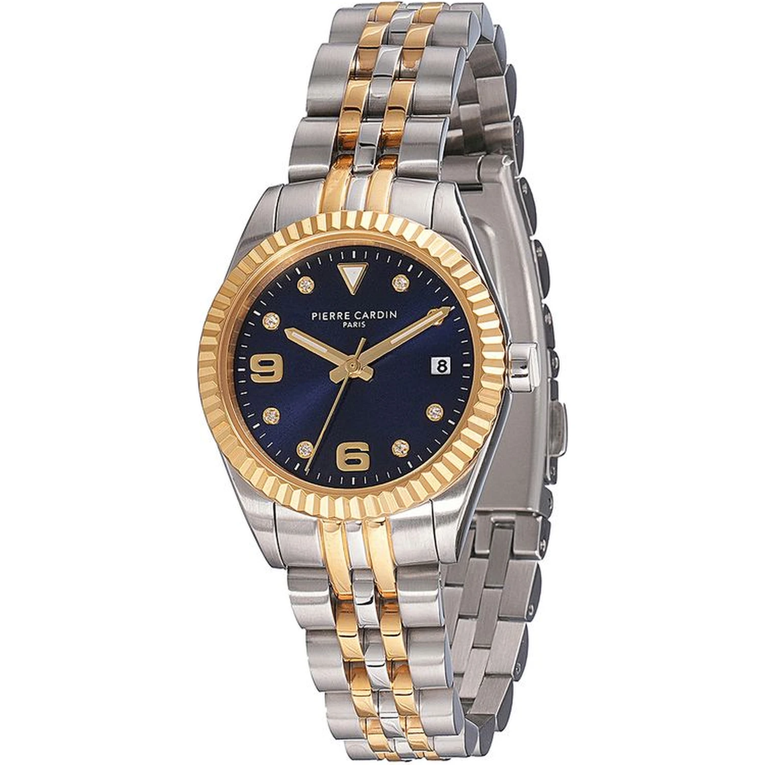Gray Stainless Steel Bracelet Watch