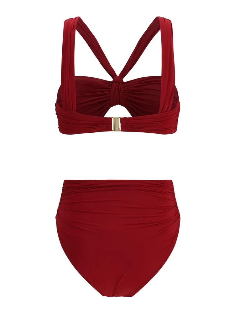 Bordeaux Polyester Bikini alternative