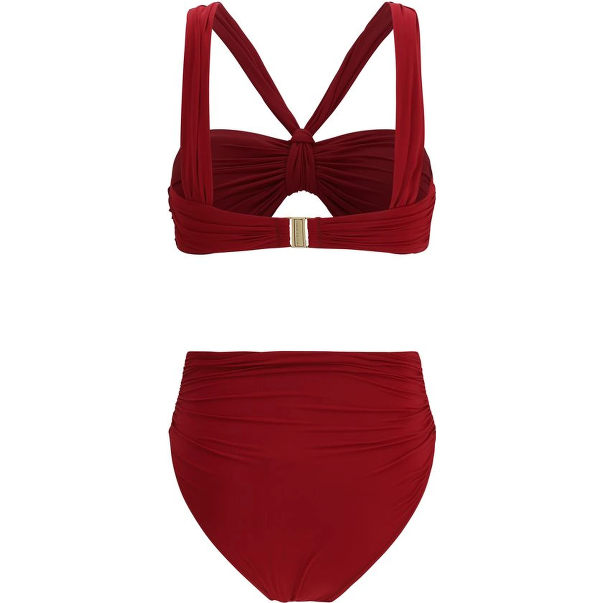 Bordeaux Polyester Bikini