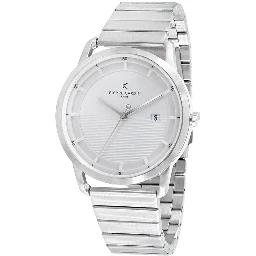 Gray Stainless Steel Dress Watch