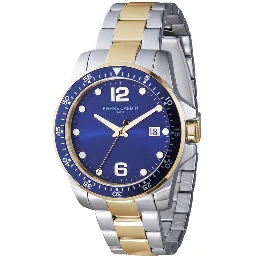Multicolor Stainless Steel Dress Watch