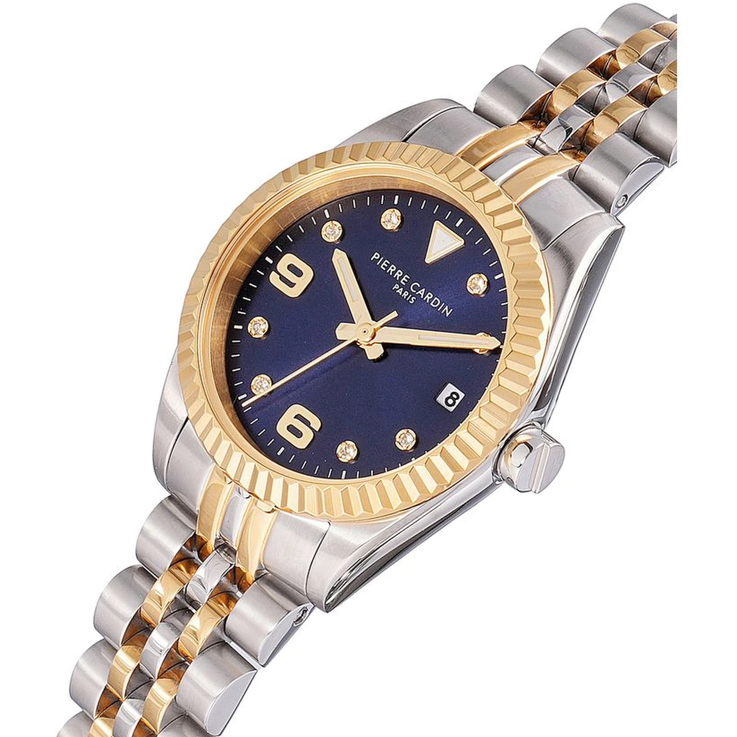 Gray Stainless Steel Bracelet Watch